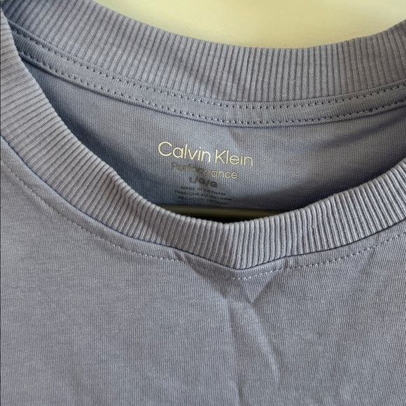 NWT Calvin Klein Lavender Performance Shirt L - Picture 3 of 10